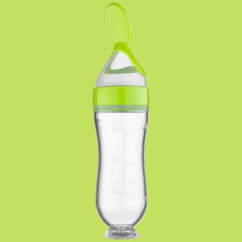Biberon-cuillère-vert